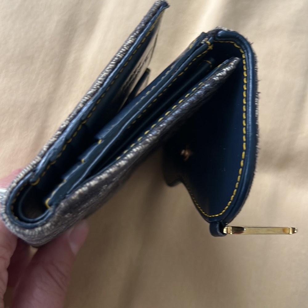 🔥DIOR saddle denim compact wallet vintage - Picture 11 of 12